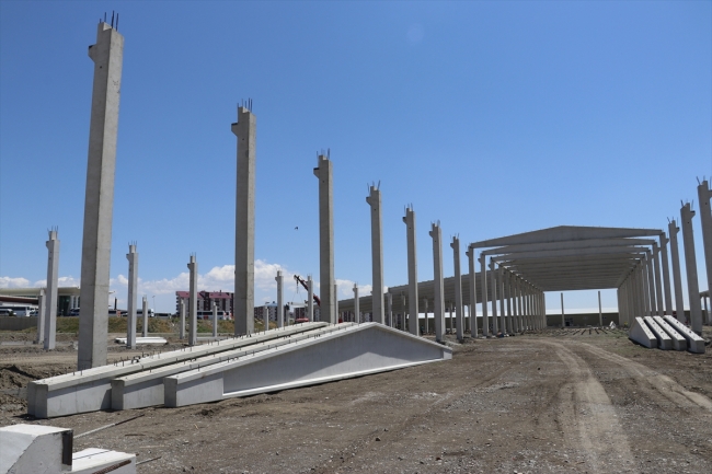 Cumhurbaşkanı Erdoğan'ın müjdelediği fabrikada sona doğru